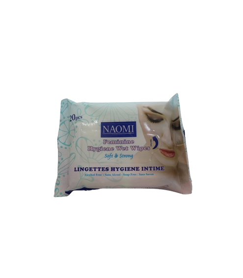 NAOMI FEMININE HYGIENE WET WIPES